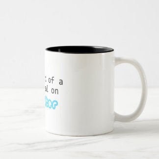 Ich bin ein bisschen eine Tasse des großen