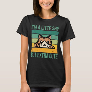 Ich bin ein bisschen schüchtern, aber extra Niedli T-Shirt