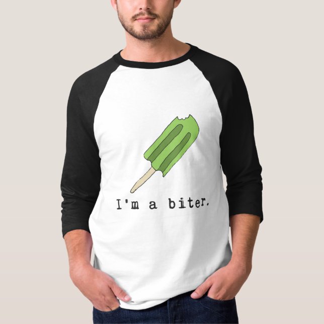Ich bin ein Bitter mit Limonem Popsikel T-Shirt (Vorderseite)