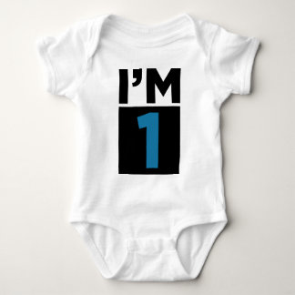 Ich bin ein Blue First Birthday Shirt
