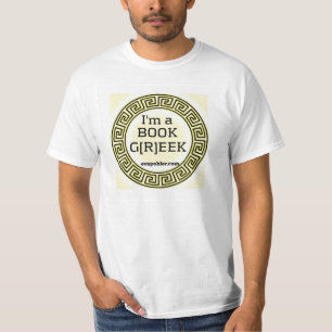 Ich bin ein Buch-Grieche-T - Shirt