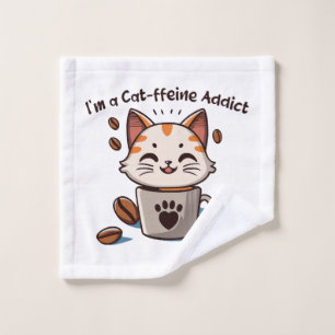 Ich bin ein Cat-ffeine-Süchtiger Waschlappen