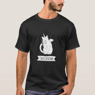 Ich bin ein Caticorn Einhorn Katze Caticorn Liebe  T-Shirt