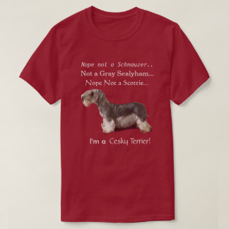 Ich bin ein Cesky Terrier T-Shirt