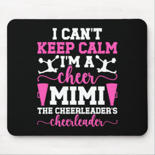 Ich bin ein Cheer Mimi eines Cheerleader Mimi Chee Mousepad