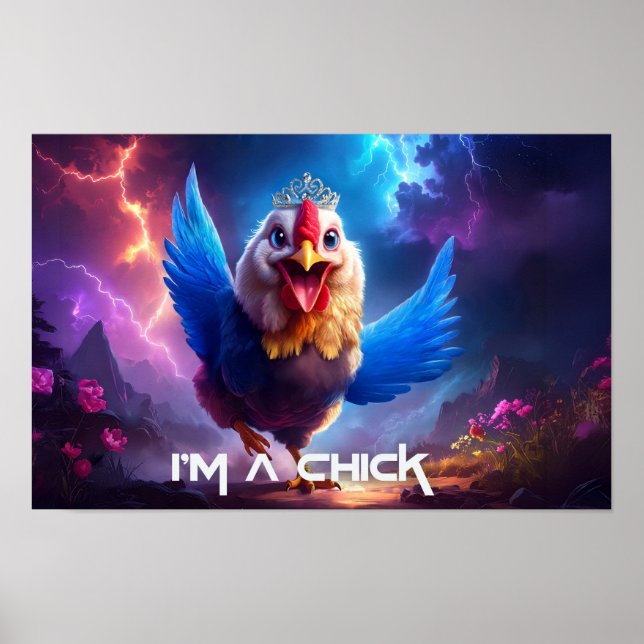 ICH BIN EIN CHICK POSTER (Vorne)