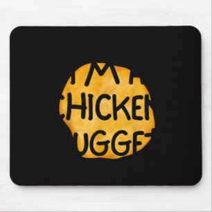 Ich bin ein Chicken Nugget lustiger fauler einfach Mousepad