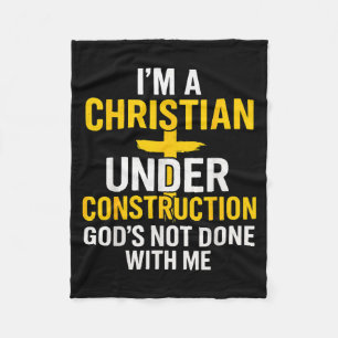 Ich bin ein Christ unter Konstruktion, Gott ist no Fleecedecke