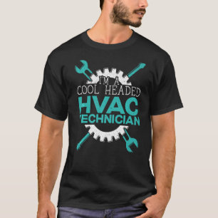 Ich bin ein cooler Klimaanlagentechniker Klimaanla T-Shirt