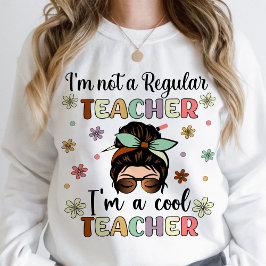 Ich bin ein Cooler Lehrer, ein witziger Lehrer Sweatshirt