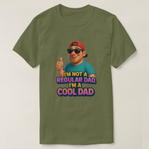 Ich bin ein Cooler Vater Funny Retro 90er T - Shir T-Shirt