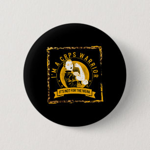 Ich bin ein Crps Warrior Complex Regional Pain Syn Button