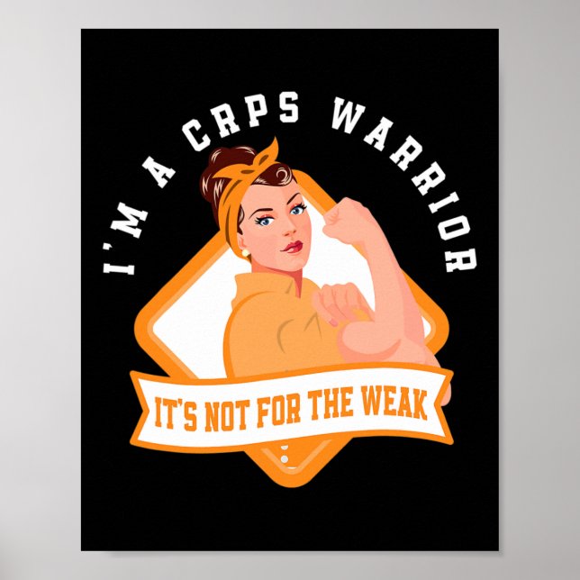 Ich bin ein Crps Warrior Fighter Rsd Crps Bewussts Poster (Vorne)