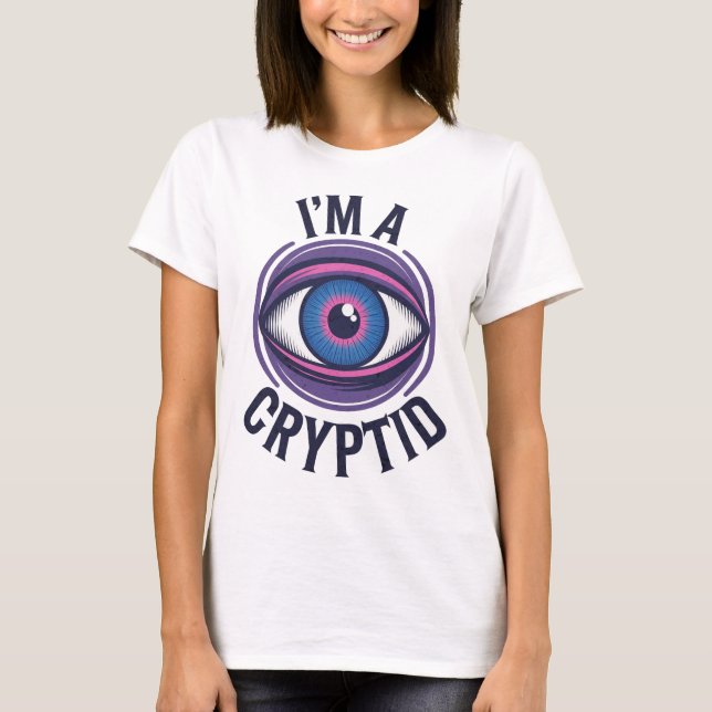 Ich bin ein Cryptid-T - Shirt (Vorderseite)