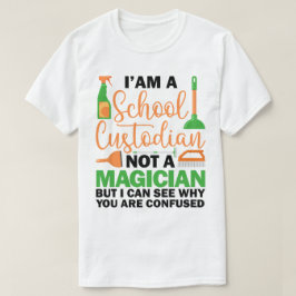 Ich bin ein Custodian Cool Sarcastic Sprichwort Fu T-Shirt
