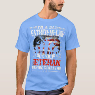 Ich bin ein Dad Schwiegervater Veteran Vatertag Lu T-Shirt