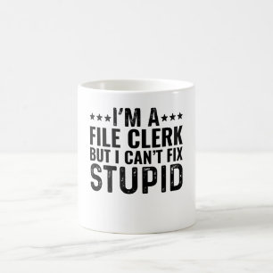 Ich bin ein Dateimanager, aber ich kann keinen Dum Kaffeetasse