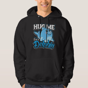 Ich bin ein Delphin-Delphin und Niedlicher Delphin Hoodie