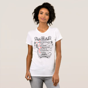 ICH BIN EIN DEZEMBER-MÄDCHEN-T-SHIRT T-Shirt