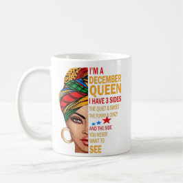 Ich bin ein Dezember Queen Zitate Geburtstagsgesch Kaffeetasse