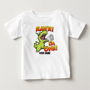 Ich bin ein Dinosaurier Baby T-shirt