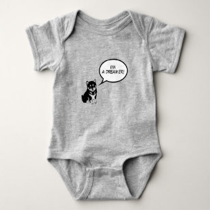 Ich bin ein Dreamer Baby Bodysuit Year Strampler