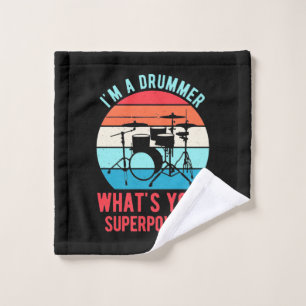 Ich bin ein Drummer, was deine Supermacht ist Waschlappen