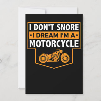 Ich bin ein echtes Motorrad-Geschenk für Motorradl