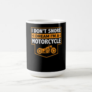Ich bin ein echtes Motorrad-Geschenk für Motorradl Kaffeetasse