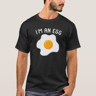 Ich bin ein Ei-Kostüm Funny Halloween Gegenwart Fr T-Shirt