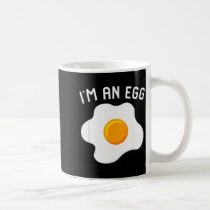 Ich bin ein Ei-Kostüm Lustiges Halloween-Geschenk Kaffeetasse