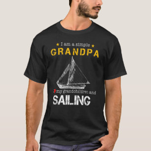 Ich bin ein einfacher Opa, den ich meine Enkel Lie T-Shirt