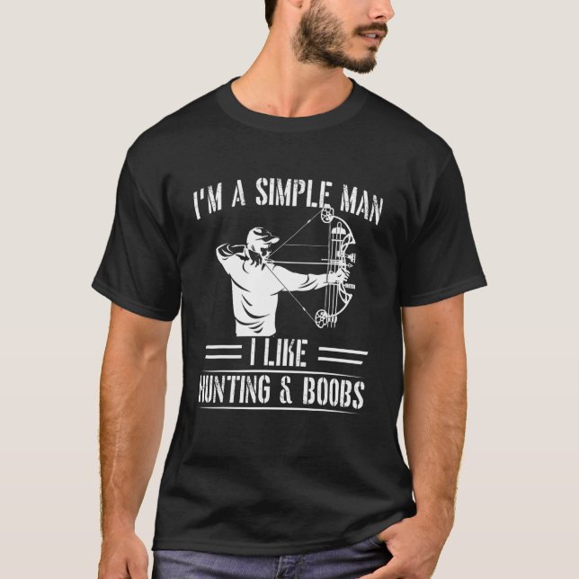 Ich bin ein einfaches Jagdgeschoss T-Shirt (Vorderseite)