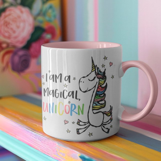 Ich bin ein Einhorn Tasse (We can't think of a better way for you to express your inner magic and start the day!)