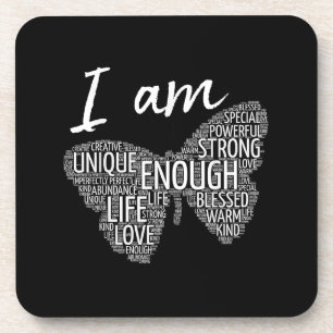 Ich bin ein einzigartiges und starkes Gesetz der A Getränkeuntersetzer