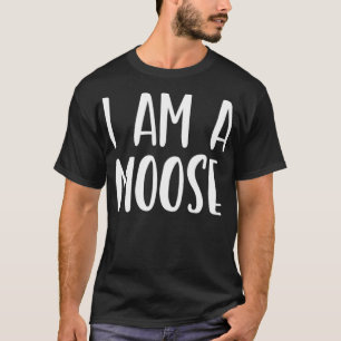 Ich bin ein Elch-Kostüm Halloween Ich bin faul Ein T-Shirt