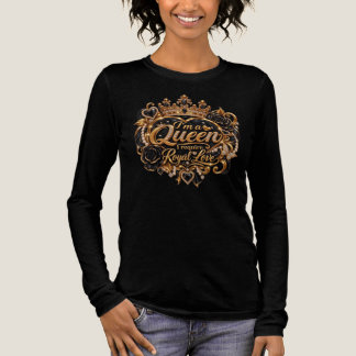 Ich bin ein elegantes königliches Kronendesign ein Tri-Blend Shirt
