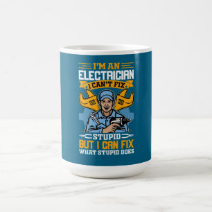 Ich bin ein Elektriker Kaffeetasse