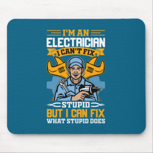 Ich bin ein Elektriker Mousepad