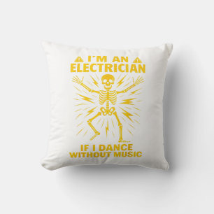 Ich bin ein Elektriker, wenn ich ohne Musik tanze Kissen