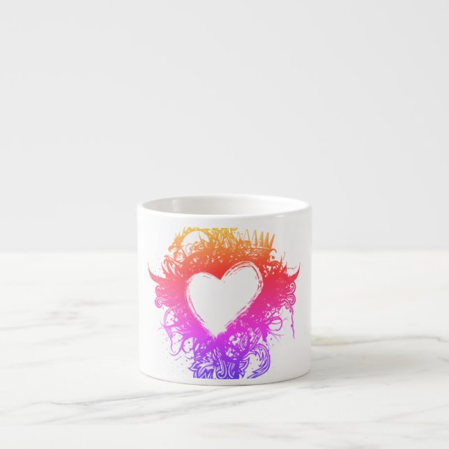 ICH BIN ein emotionales Empath Espressotasse (Vorderseite)
