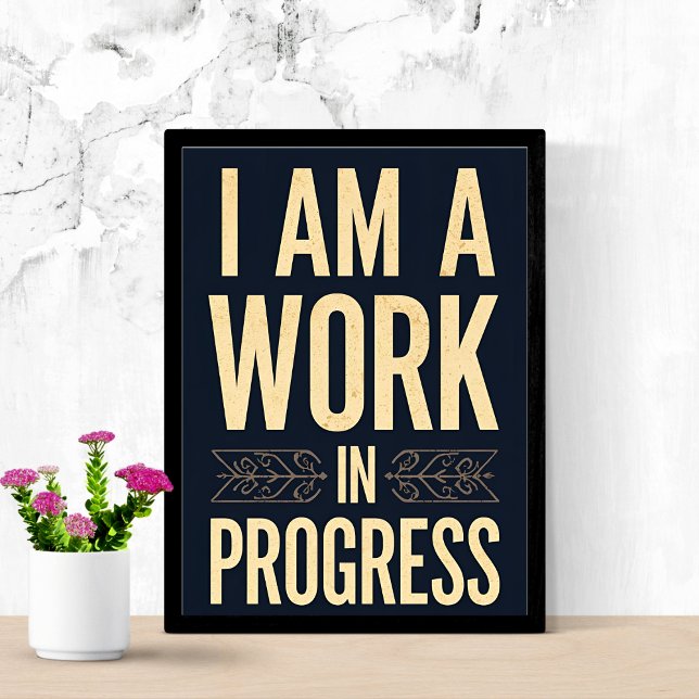 Ich bin ein Empowerment-Zitat in Arbeit Poster (Von Creator hochgeladen)