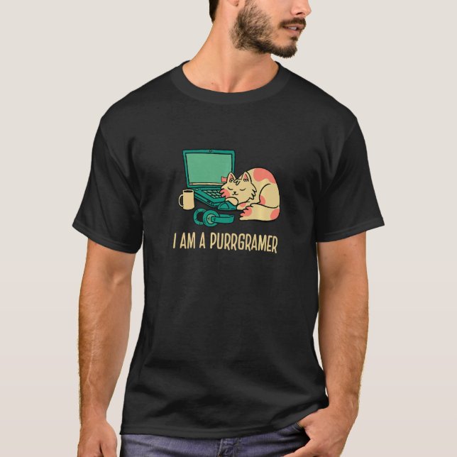 Ich bin ein Entwickler-Nerd-Entwickler-Client T-Shirt (Vorderseite)