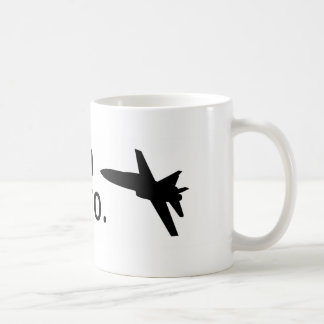Ich bin ein F-18, bro Kaffeetasse