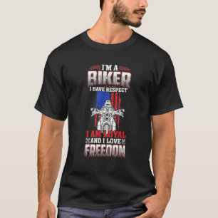 Ich bin ein Fahrradfahrer und habe Respekt, ich bi T-Shirt