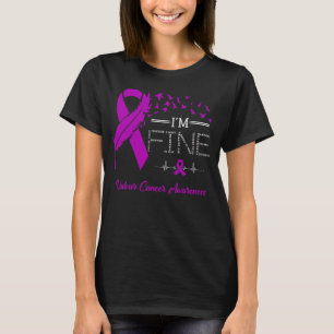 Ich bin ein feines Vulvar Cancer Awareness T-Shirt