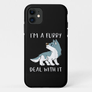 Ich bin ein Fellwesen, damit komme ich klar, süßes Case-Mate iPhone Hülle