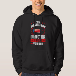 Ich bin ein Feuerwerksdirektor, wenn ich renne, re Hoodie