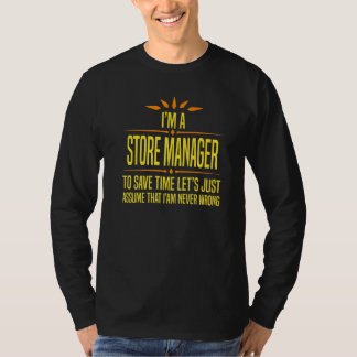 Ich bin ein Filialleiter T-Shirt