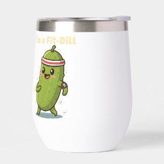 Ich bin ein Fit-Dill! Lustiges Fitness-Dill-Witz-D